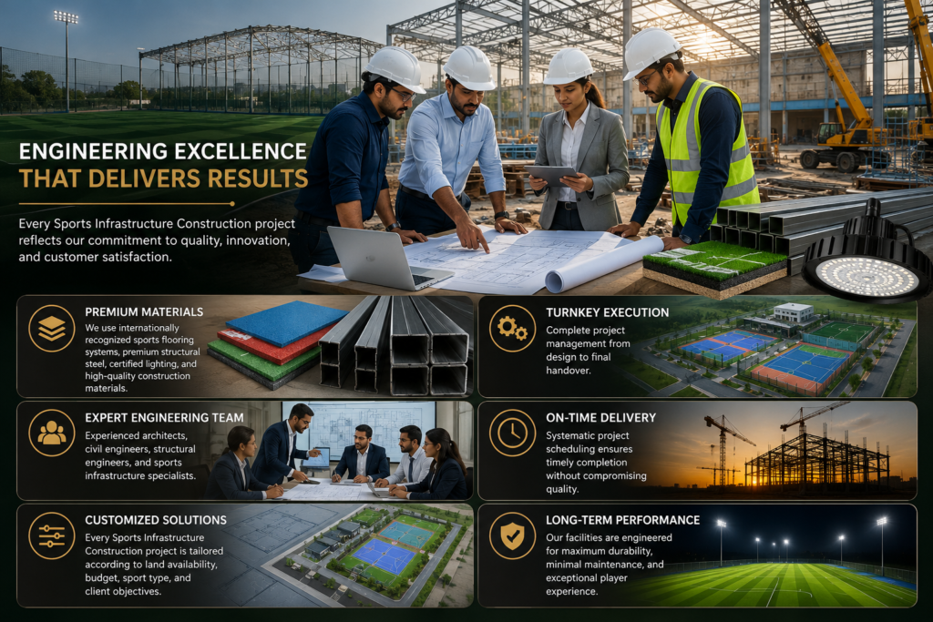 Sports Infrastructure Construction by SVD Sports