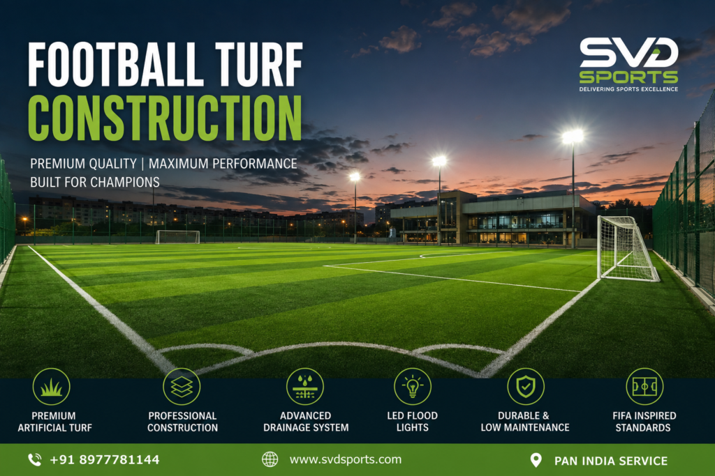Football Turf Construction
