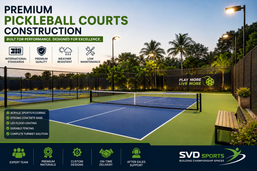 Pickleball Courts Construction